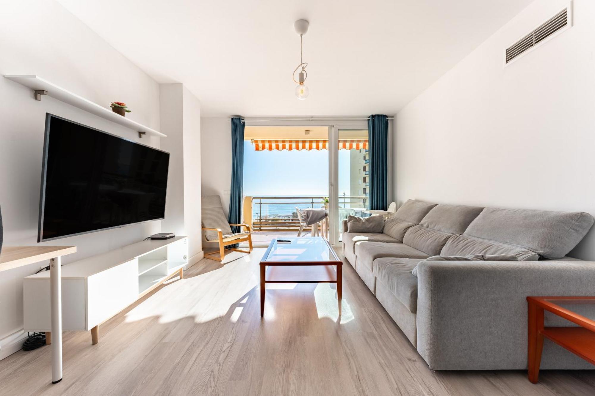 Espectacular Vista Al Mar Apartment Fuengirola Bagian luar foto